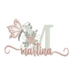 Matriz de Bordado - Martina (fazemos Qualquer Nome)