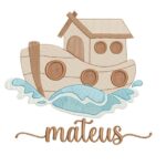 Matriz de Bordado - Mateus (fazemos Qualquer Nome)