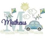 Matriz de Bordado - Matheus (fazemos Qualquer Nome)