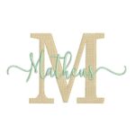 Matriz de Bordado - Matheus (fazemos Qualquer Nome)