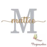 Matriz de Bordado - Matteo