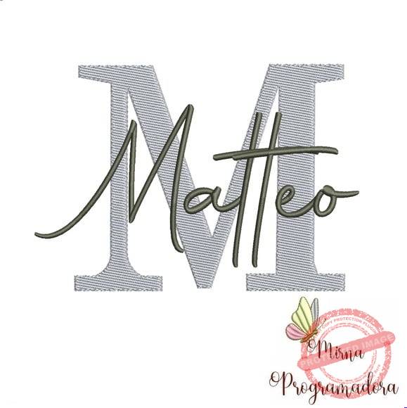 matriz-de-bordado-matteo-fazemos-qualquer-nome-matrizes-de-bordado-mirna Matriz de Bordado - Matteo (fazemos Qualquer Nome) - Imagem 1