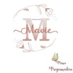 Matriz de Bordado - Mavie (fazemos Qualquer Nome)