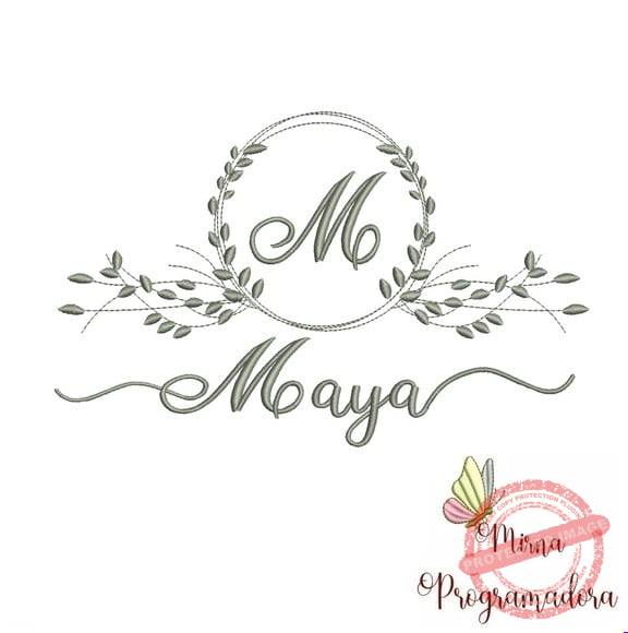 matriz-de-bordado-maya-fazemos-qualquer-nome-matrizes-de-bordado-mirna Matriz de Bordado - Maya (fazemos Qualquer Nome) - Imagem 1