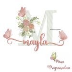 matriz de bordado mayla