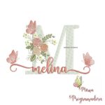 matriz de bordado melina