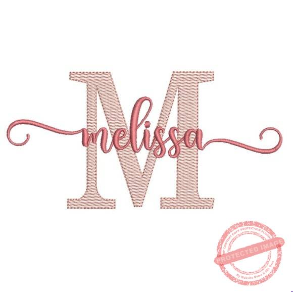 matriz-de-bordado-melissa-fazemos-qualquer-nome-matriz-de-bordado-melissa Matriz de Bordado - Melissa (fazemos Qualquer Nome) - Imagem 1