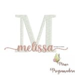 Matriz de Bordado - Melissa