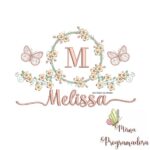 Matriz de Bordado - Melissa