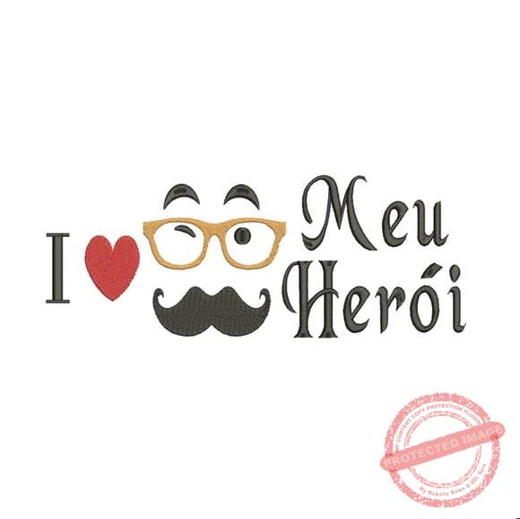 matriz-de-bordado-meu-heroi Matriz de Bordado - Meu Herói - Imagem 1