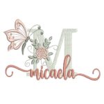 Matriz de Bordado - Micaela (fazemos Qualquer Nome)