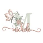Matriz de Bordado - Michele (fazemos Qualquer Nome)