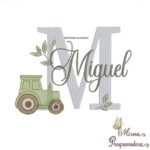 Matriz de Bordado Miguel