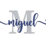 Matriz de Bordado - Miguel