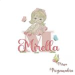 Matriz de Bordado - Mirella (fazemos Qualquer Nome)