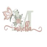 Matriz de Bordado - Mirella (fazemos Qualquer Nome)