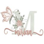 Matriz de Bordado - Mirian (fazemos Qualquer Nome)