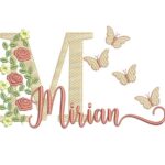 Matriz de Bordado - Mirian (fazemos Qualquer Nome)