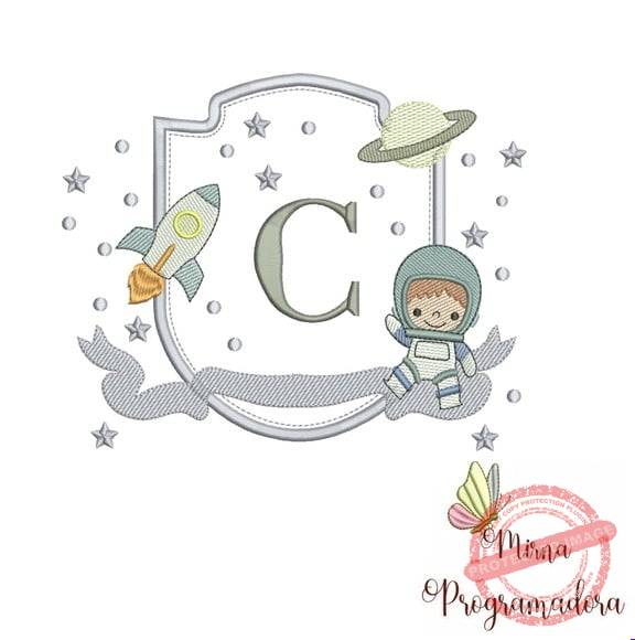 matriz-de-bordado-moldura-de-astronauta-letra-c-brother Matriz de Bordado - Moldura de Astronauta Letra c - Imagem 1