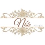 Matriz de Bordado - Moldura Floral Nós Toalha
