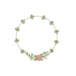 Matriz de Bordado - Moldura Flores