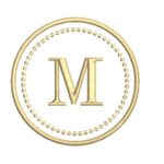 Matriz de Bordado - Moldura Letra m (fazemos Qualquer Letra)