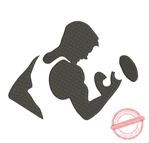 matriz-de-bordado-musculacao-matriz-de-bordado-i-love-academia Matriz de Bordado - Musculação - Imagem 1