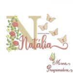 Matriz de Bordado - Natália (fazemos Qualquer Nome)