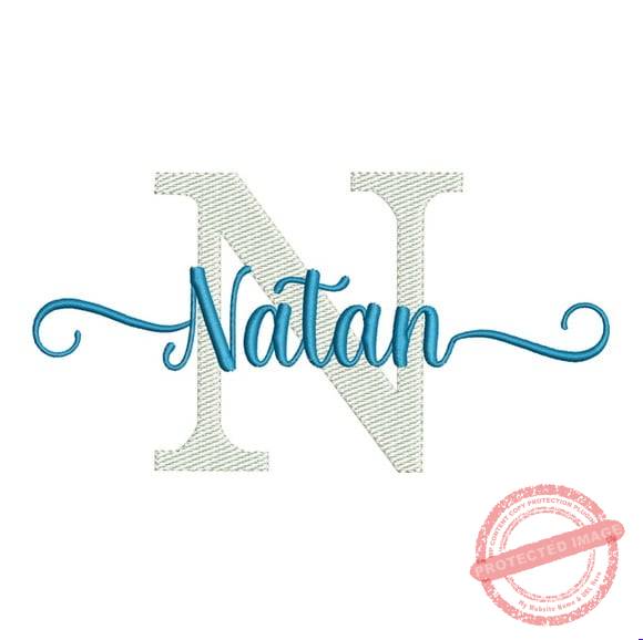 matriz-de-bordado-natan-fazemos-qualquer-nome-bordado Matriz de Bordado - Natan (fazemos Qualquer Nome) - Imagem 1