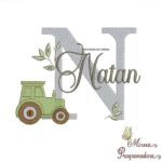 Matriz de Bordado Natan