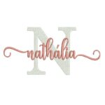 Matriz de Bordado - Nathália (fazemos Qualquer Nome)