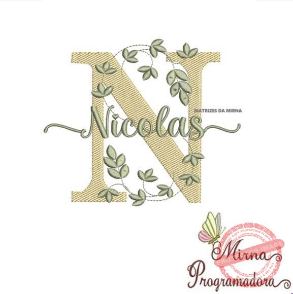 matriz-de-bordado-nicolas-fazemos-qualquer-nome-embroidery Matriz de Bordado - Nicolas (fazemos Qualquer Nome) - Imagem 1