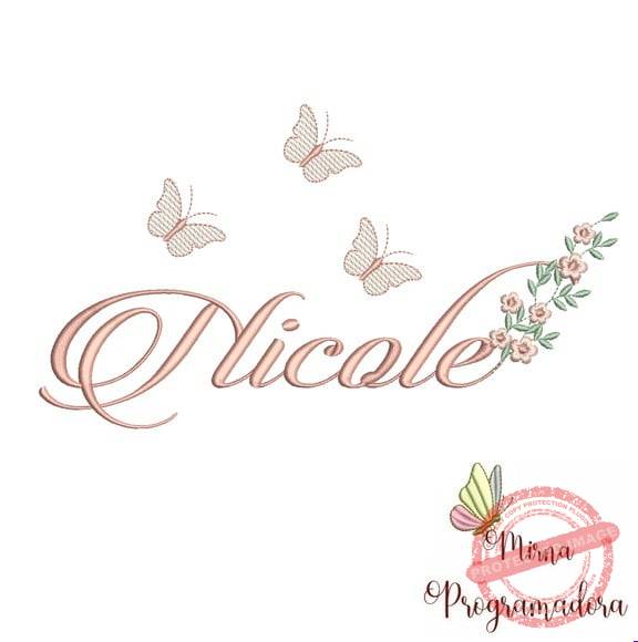 matriz-de-bordado-nicole-fazemos-qualquer-nome-matriz-de-bordado-nicole Matriz de Bordado - Nicole (fazemos Qualquer Nome) - Imagem 1