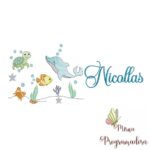 Matriz de Bordado - Nicollas (fazemos Qualquer Nome)