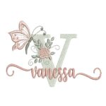Matriz de Bordado - Vanessa (fazemos Qualquer Nome)