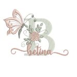 Matriz de Bordado - Betina (fazemos Qualquer Nome)