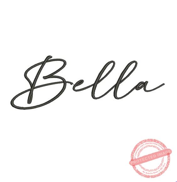 matriz-de-bordado-nome-bella-fazemos-qualquer-nome-embroidery Matriz de Bordado - Nome Bella - Imagem 1