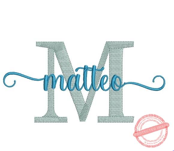 matriz-de-bordado-nomes-prontos-matteo-janome Matriz de Bordado - Matteo - Imagem 1