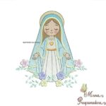 Matriz de Bordado - Nossa Senhora das Graças