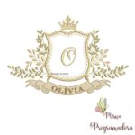 Matriz de Bordado - Olívia (fazemos Qualquer Nome)