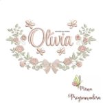 Matriz de Bordado - Olivia