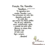 Matriz de Bordado - Oração da Família