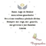Matriz de Bordado - Oração Santo Anjo
