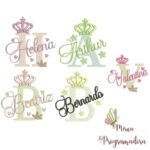 Matriz de Bordado Pacote Nomes