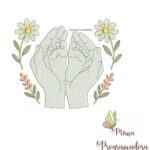 Matriz de Bordado - Palma Mãe e Pé de Filho
