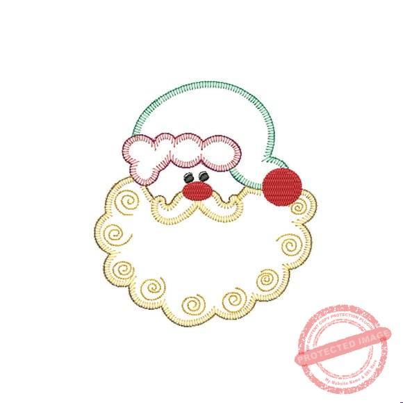 matriz-de-bordado-papai-noel-caseado Matriz de Bordado - Papai Noel Caseado - Imagem 1