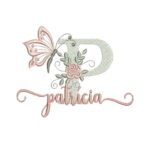 Matriz de Bordado - Patrícia (fazemos Qualquer Nome)