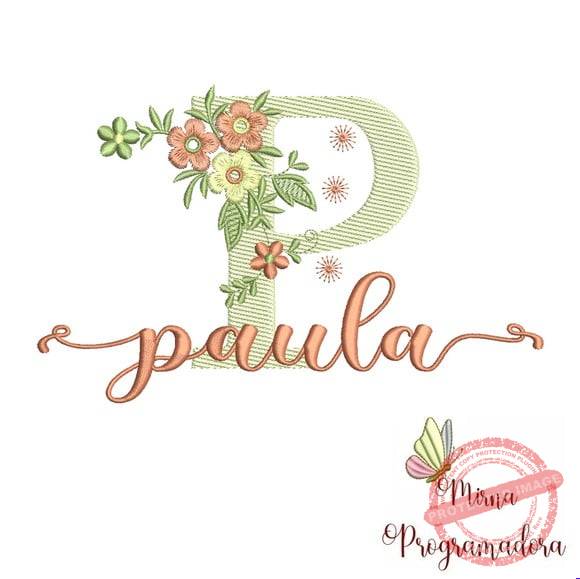 matriz-de-bordado-paula-fazemos-qualquer-nome-dst Matriz de Bordado - Paula (fazemos Qualquer Nome) - Imagem 1