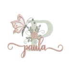 Matriz de Bordado - Paula (fazemos Qualquer Nome)