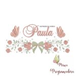 Matriz de Bordado Paula